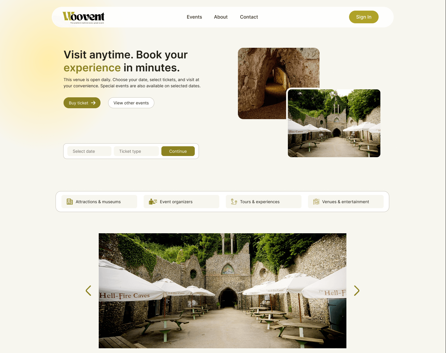 Woovent Ticketing Platform